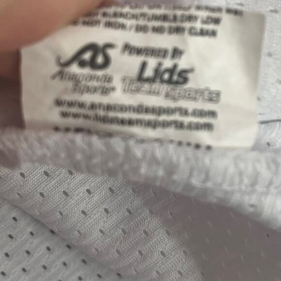 Cooperstown All Star Village Baseball Jersey Medium White #28 Green Monster - Picture 9 of 14